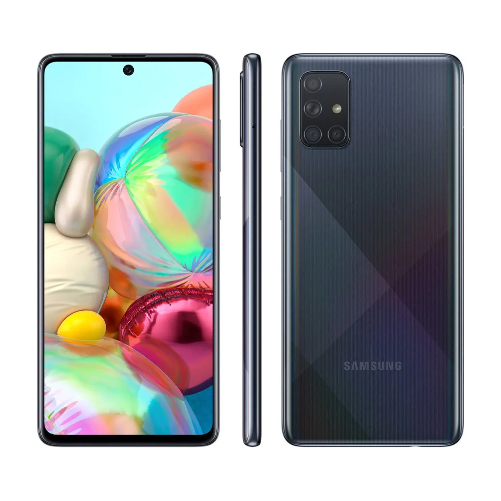 Samsung Galaxy A71 128GB 6GB Android Preto Desbloqueado image number 1